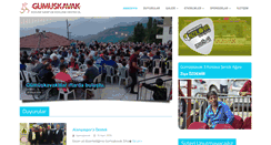 Desktop Screenshot of gumuskavak.com